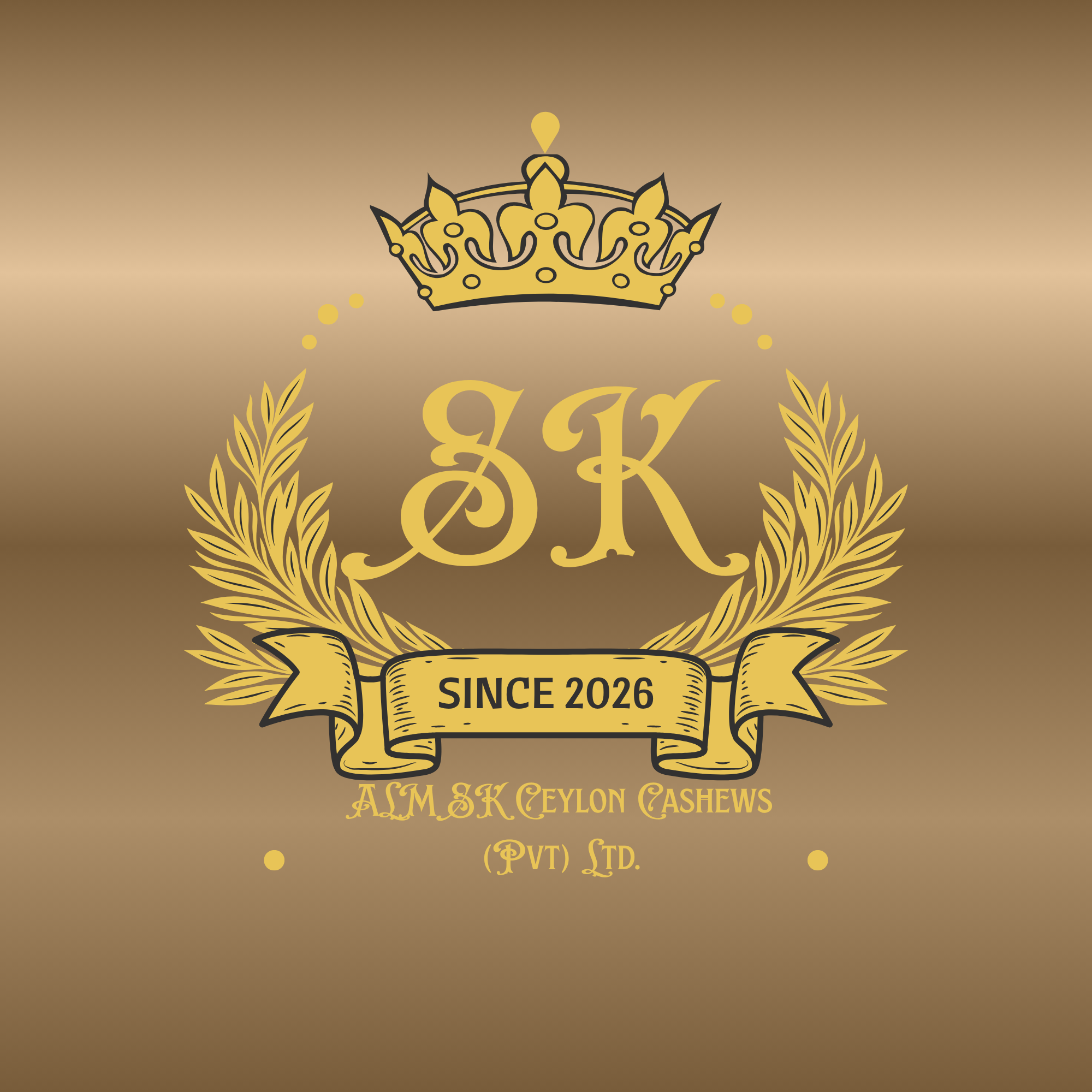 ALM SK Ceylon Cashews Logo